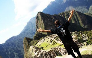 Espectacular vista del Machu Picchu en Perú
