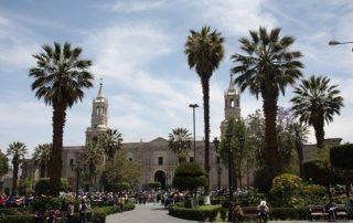 Plaza de armas de Arequipa