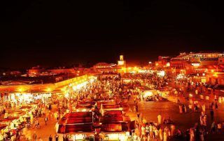 Plaza Jamaa el Fna en Marrakech