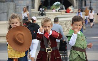 Disfraces gentileza de Mickey