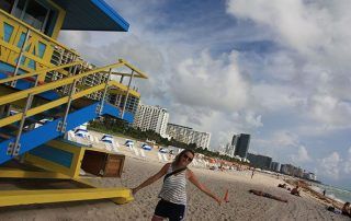 Bibi en Miami Beach!