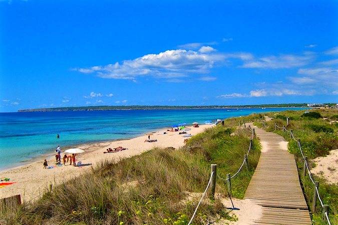 Playa Migjorn, Formentera