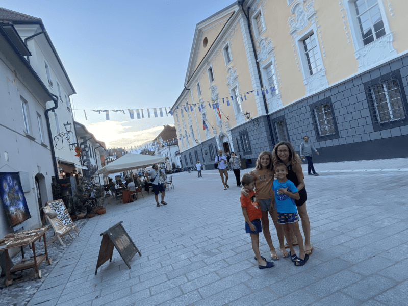 Calle principal de Radovljika