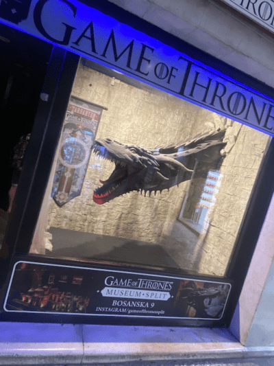 Museo de la serie Juego de Tronos de Split