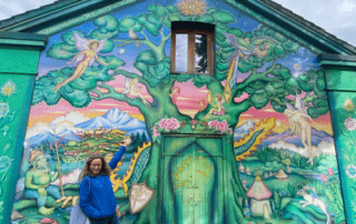 Casita coloreada en Christiania