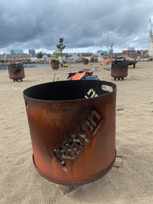 Zona chill-out en Reffen