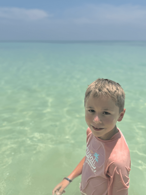 Daniel disfrutando en Ko Lipe